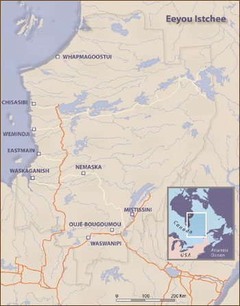 map of eeyou istchee